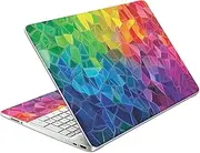 Laptop Skin Decal HP 15.6" - Mozaic, Laptop Cover Sticker, No Cutting Required, No Bubble, Waterproof, Scratch Resistant - Including Wide Screen and Wrist Pad