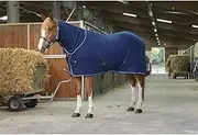 Riding World Polar Combo Neck Stable Under-Rug Yard Travel Pony Horse Fleece