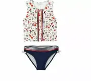 Tommy Bahama Girls Ice Cream Tankini Size 16