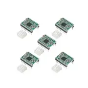 5Pcs A4988 Stepper Motor Driver Module with Heat Sink For 3D Printer Reprap