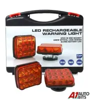 Wireless Led Warning Safety Strobe Recovery R65 Amber Lights Breakdown 12V 24V