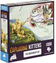 Exploding Kittens Puzzle: The Creation of Cat, 1000pcs