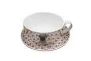 LEAF & BEAN SID DOG CUP AND SAUCER SET 220ml