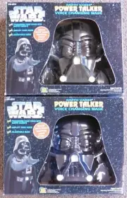 Two Star Wars Darth Vader Power Talker Voice Changing Mask - Halloween - NEW