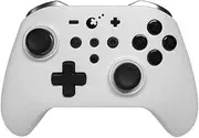 GuliKit ZEN PRO Wireless Gaming Controller for Nintendo Switch, PC Xinput, Android, iOS, PC Dinput, White