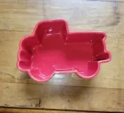 Stonewall Kitchen Mini Loaf Pan Stoneware Truck Shaped