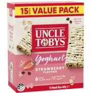 Uncle Tobys Muesli Bars Yoghurt Strawberry 15 Bars 469g
