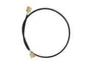 Mastercool 44241-TPC - Single Thermoplastic Service Hose with SAE Female Swivel