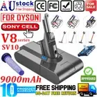 21.6V 9000mAh for Dyson V8 Battery SV10 Absolute Animal Cordless Vacuum Cleaner