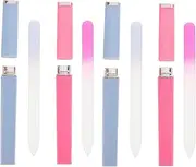 HAKIDZEL Manicure Set Professional 4pcs Nail Files Multifunctional Nail Sanding Strips
