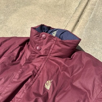 Vintage Y2K Nautica CHALLENGE J-CLASS Down Puffer Hooded Jacket Goose SZ M NWT