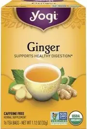 Yogi Tea Herbal Tea Bags Ginger 16pk
