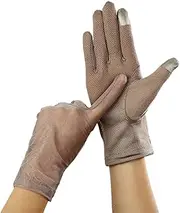 [LEIXIUSM] Sunscreen Gloves for Women's Thin Cycling lace Touch Screen Gloves