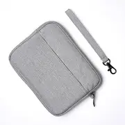 Universal Case for 6" Kindle, Paperwhite, and Voyage E-Readers - Nylon Cover Pouch Bag With Hand Strap