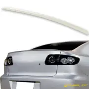 Fyralip Y22 Painted 34K Crystal White Trunk Lip Spoiler For Mazda 3 BK Sedan (for: Mazda)
