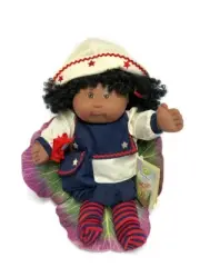 Vintage African American Cabbage Patch Doll Xavier Roberts 2002 TRU 1st Edition