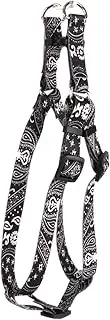 Yellow Dog Design Black Bandana Step-In Dog Harness, X-Small