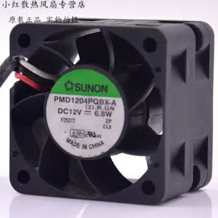 SUNON 4CM 4028 12V6.8W PMD1204PQBX-A 3線高轉速暴力服務器風扇