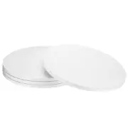 4pcs Cake Boards, 12 Inch Round Cake Drum Circle Cake Base White