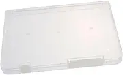 CANIGHT File Storage Container Plastic Organizer Box Office Paper Storage File Case