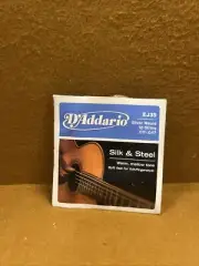 D'Addario EJ35 Silk & Steel Folk Acoustic Guitar Strings .011-.047