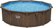 Bestway Hydrium Steel Above Ground Pool Set 4.90 m x 1.30 m Size