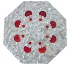 24" White Marble Mother of Pearl Carnelian Stone Center Coffee Table Hallway Dec