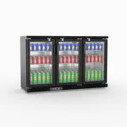Thermaster Three Door Drink Cooler - Commercial Bar Fridges (SC316G) - SC316G