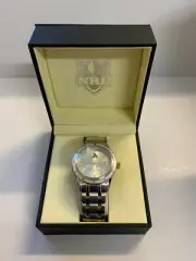 85625.1 MELBOURNE STORM 2012 LIMITED EDITION MENS TWO TONE DRESS WATCH NRL