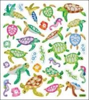 Sticker King Stickers-Sea Turtles SK129MC-4524