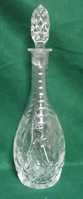 Crystal TRAUBE (CLEAR) Decanter with Stopper