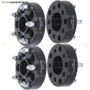 4x 1.5" Black Wheel Spacers 5x4.5 to 5x5 1/2'' studs For Jeep Black Adapters