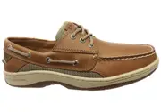Sperry Mens Billfish Comfortable Wide Width Leather Boat Shoes