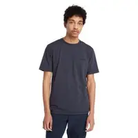 在飛比找森森購物網優惠-Timberland 男款深藍色胸前品牌標誌吸濕排汗短袖T恤