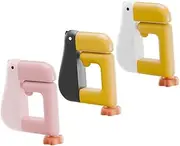 EXQUIMEUBLE 3pcs Desk Mount Bag Holder Sturdy Purse Hangers for Office Classroom Library Multifunctional Desk Bag Hanger for Schoolbags Keys Headphones Easy Installation