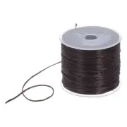 Elastic String for Bracelets,1.2mm Stretch Bead Cord Strings Brown ,40m