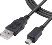 [Sqrmekoko] USB Interface Charging Cord Data Transfer Cable Compatible with Olympus Stylus Tough TG 860 TG 870 TG 830 TG 630 Cameras-4.9ft