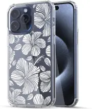 iPhone 15 Pro Case Anti-Scratch Shockproof Series Clear Hard PC TPU Bumper 6.6"