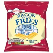Smiths Bacon Fries - The favourite Bacon Snack - 24 Tasty Bags