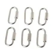 Metal Spring Pole Mounting Clip Hook, Parrot Toy Chain C Link Hook