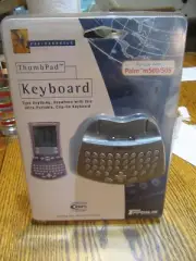 NOS 2001 Targus Thumb Pad Keyboard PA765U-For Use W/Palm 500/505 NIP