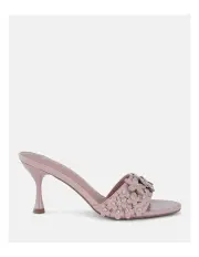 [Novo Shoes] Yearning Mules in Peach