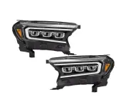 Orange Relector Headlights For 2015-2021 Ford Ranger