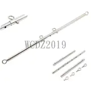 Adjustable Metal Spreader Bar Bondage for Hand Ankle Collar Cuffs Open Leg BDSM