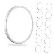 12Pack 3200lm LED Flush Mount Ceiling Light, Super 12in-12Pack(5000K) White