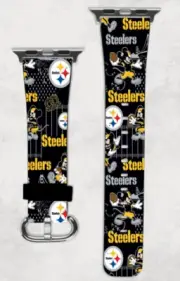 Pittsburgh Steelers Mickey Mouse Apple Watch Band NEW 38/40/41 & 42/44/45 Disney