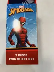 NEW Spider-Man Twin Sheet Set Jay Franco & Sons Marvel Super Hero