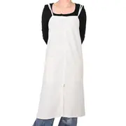 Water-resistant Apron Cotton Suspender Oversized Apron with Pockets for Barista Gardening Nail