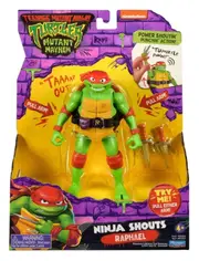 TMNT Teenage Mutant Ninja Turtles Mutant Mayhem Ninja Shouts Action Figure - Raphael