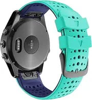 [TIOYW] Band For Garmin Fenix 7X 7 6 6X Pro 5 5X Plus 945 935 3 3HR Smart Watch 26 22mm Silicone Straps Breathable Watchband Fenix 6xPro